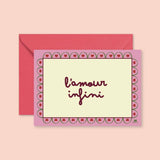 Carte L'amour infini