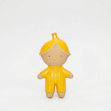 Gommu Mini Baby Banana - Poupée bébé en caoutchouc naturel, mini