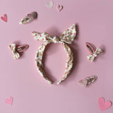 Barrettes clip noeud