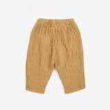 Pantalon jogg ocre