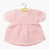 Robe Faustine en gaze de coton Fraise - babies