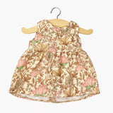 Robe Faustine en gaze de coton Fraise - babies