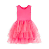Robe tutu rose fluo - déguisement