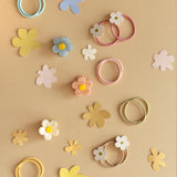 Lot de 3 mini pinces à griffes Daisy
