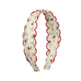 Bandeau Martha à petites fleurs
