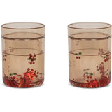 Pack de 2 verres glitter