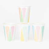 Gobelets en carton x8