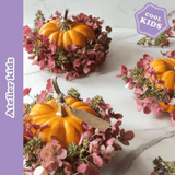 21/10 Atelier x De Florette - Petite citrouille fleurie