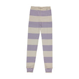 Legging Basilic - Rayures Lavender