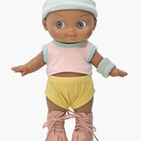 Maïa, poupée Mini Pancha et son ensemble d'aérobique rose / vanille