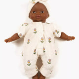 Babies - Combinaison Lili et son headband éponge Fleurs douces Emile&Ida
