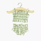 Gordis- Maillot de bain 2 pièces Vichy vert