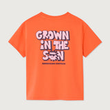 Tee-shirt manches courtes FIZVALLEY - Mandarine