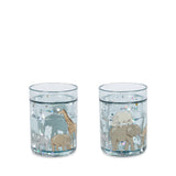 Pack de 2 verres glitter