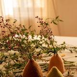 Set 3 caches vases clochettes feutre