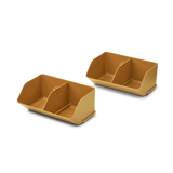 Lot de 2 casiers de rangement M rosemary